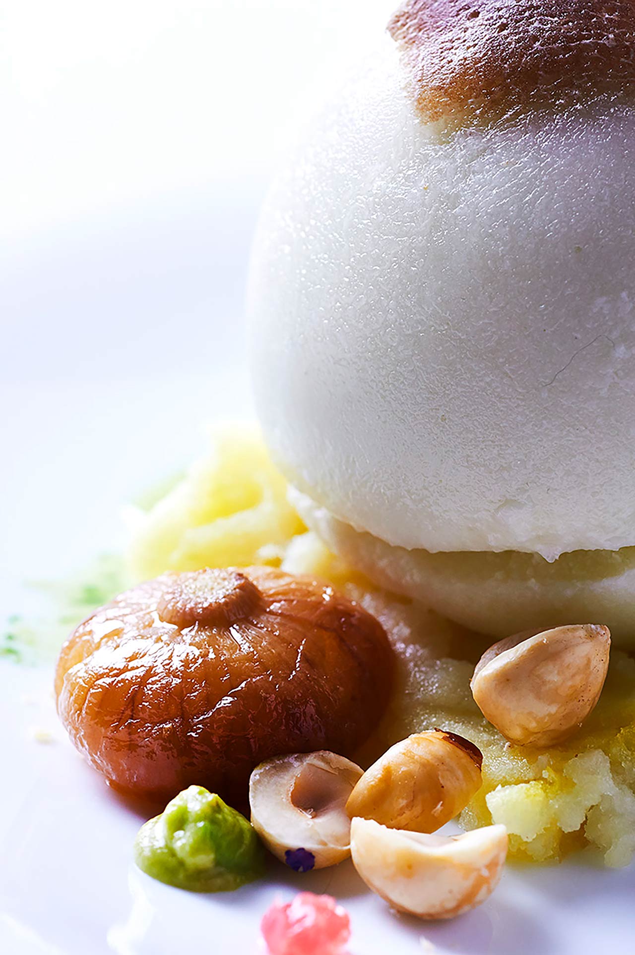 piatto palla cipolleine nocciole