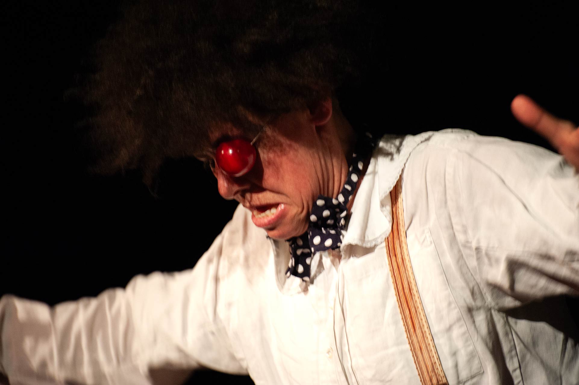 Milano Clown Festival esibizione dell artista